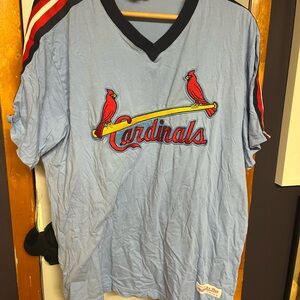 Mitchell & Ness Blue Cardinals Jersey